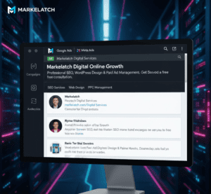 Markelatch PPC Campaign Management - ROI Dashboard and Analytics